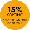 Feelings Relaxfauteuil Jayson Antraciet