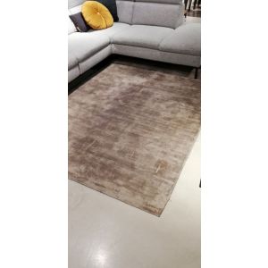 (Showroommodel) Karpet Crushed Velvet Tingrijs